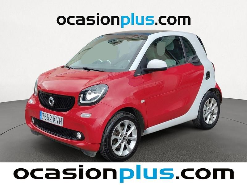 Rojo Usado 2019 Smart ForTwo Coupé Coupe | 13.628 € (Un poco caro) - Imagen 1/4