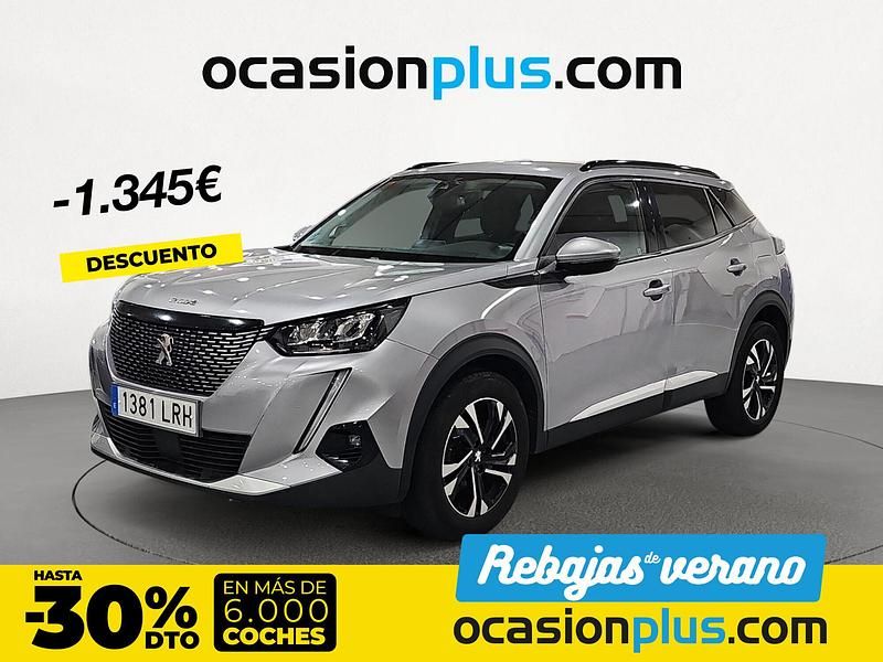 Gris / plata Usado 2021 Peugeot 2008 Allure SUV | 14.800 € (Precio justo) - Imagen 1/4