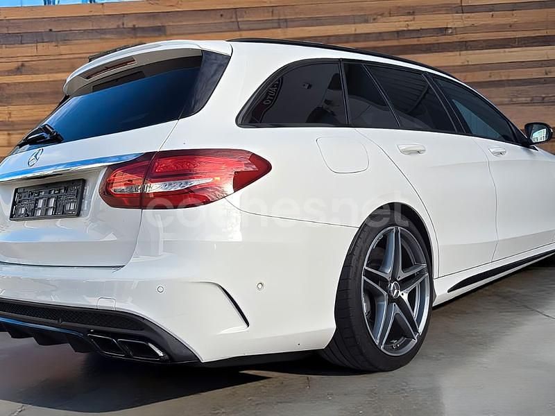 Usado Mercedes C63 AMG 476 CV (350 kW) 2017 Blanco Familiar