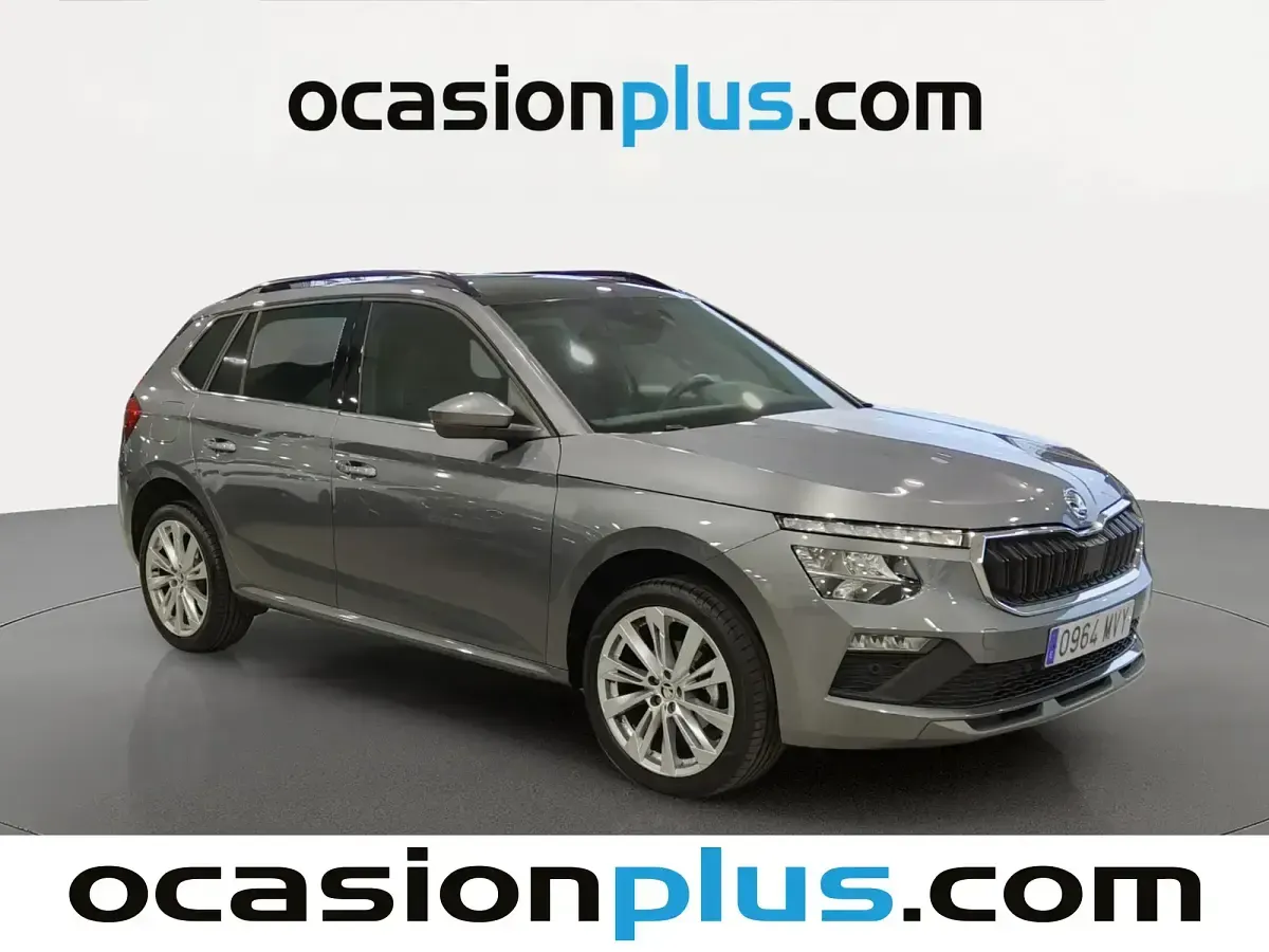 Usado Skoda Kamiq 115 CV (84 kW) 2024 Gris SUV