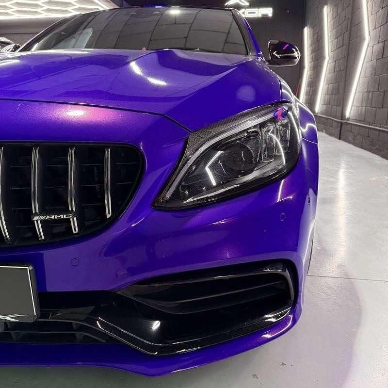 Usado Mercedes C63 AMG AMG 510 CV (375 kW) 2019 Blanco Berlina