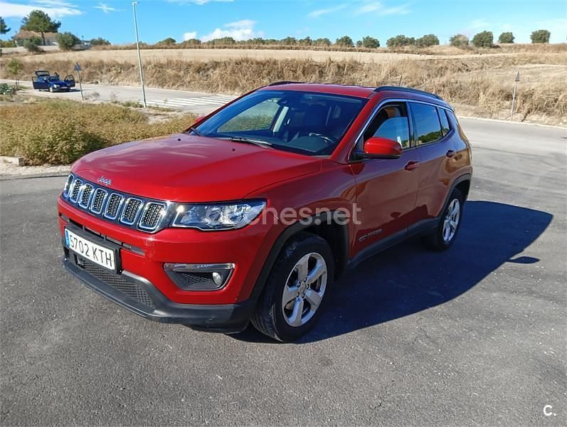 Usado Jeep Compass Longitude 140 CV (102 kW) 2019 Granate SUV