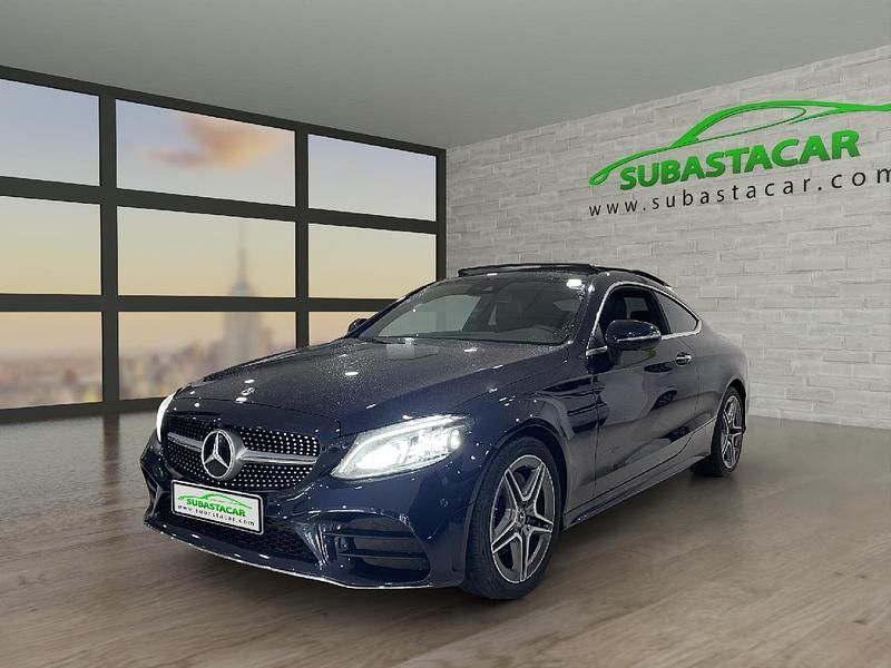 Usado Mercedes C200 183 CV (134 kW) 2021 Azul Coupe