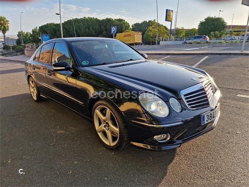 Negro Usado 2007 Mercedes E500 Avantgarde Berlina | 13.900 € - Imagen 1/4