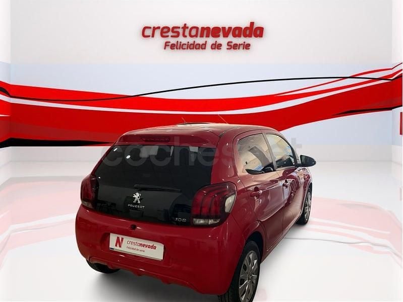 Usado Peugeot 108 Active 72 CV (52 kW) 2021 Rojo Berlina