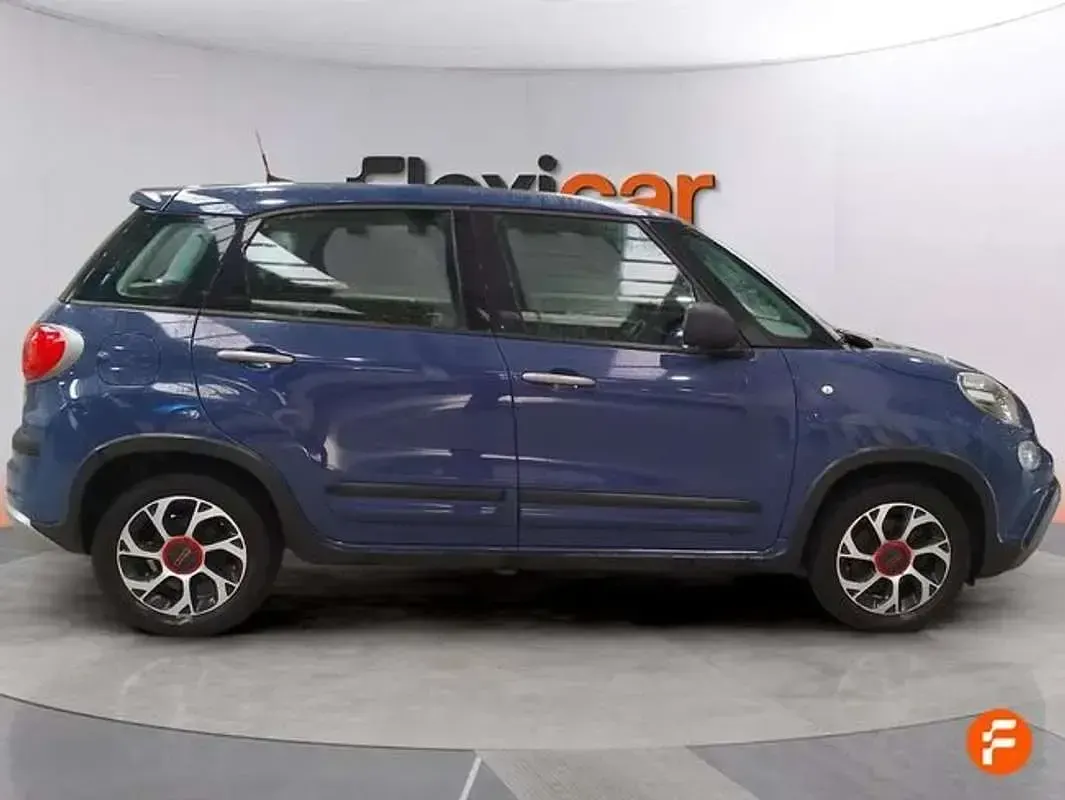 Usado Fiat 500L Cross 95 CV (69 kW) 2019 Azul Monovolumen