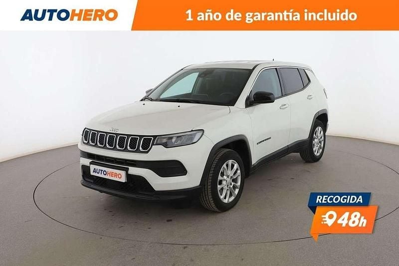 Blanco Usado 2023 Jeep Compass Night Eagle SUV | 23.999 € (Precio justo) - Imagen 1/3