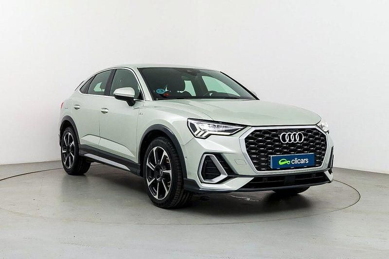 Usado Audi Q3 Sportback S-Line 150 CV (110 kW) 2021 Gris SUV