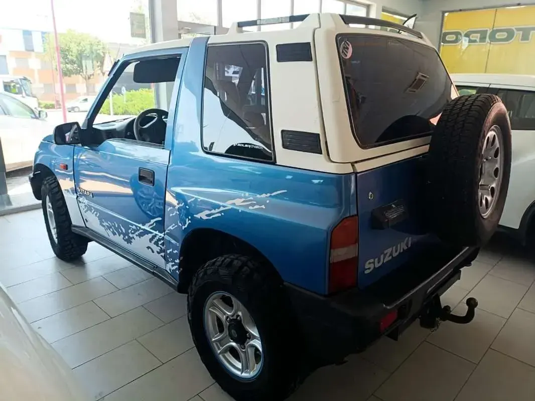 Usado Suzuki Vitara 80 CV (58 kW) 1999 Azul Descapotable