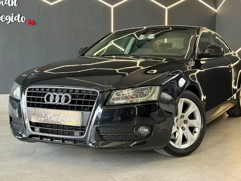 Usado Audi A5 190 CV (139 kW) 2008 Negro Coupe