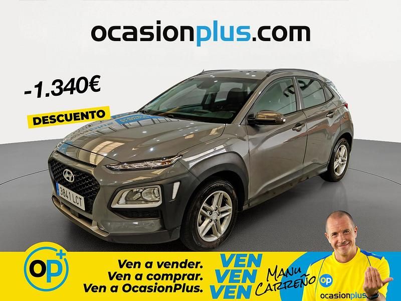 Usado Hyundai Kona 120 CV (88 kW) 2019 Gris SUV