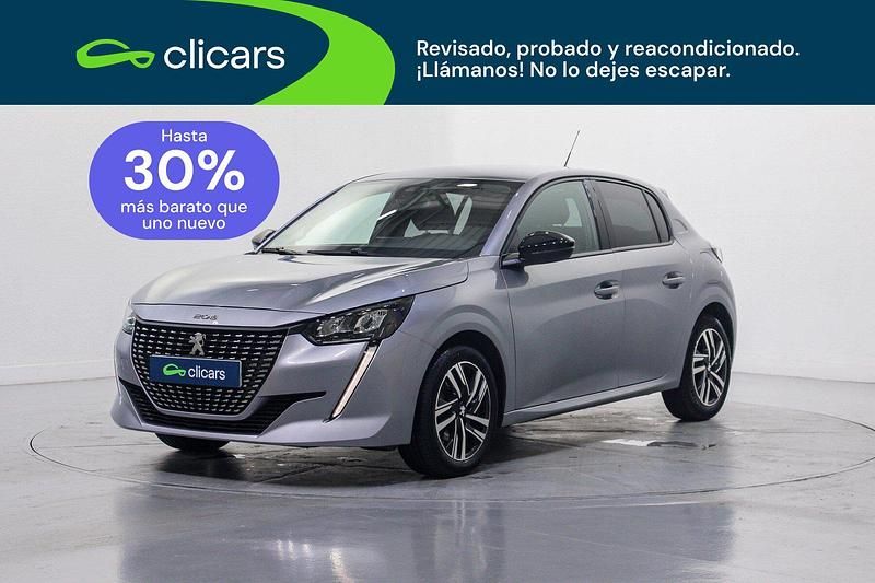 Usado Peugeot 208 Allure 100 CV (73 kW) 2023 Gris Utilitario
