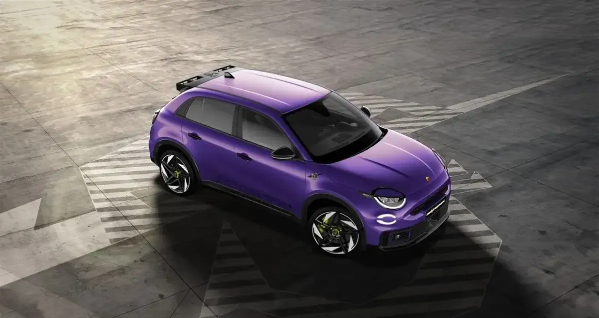 Nuevo Abarth 600e Scorpionissima 206 kW (281 CV) 2025 Violeta SUV