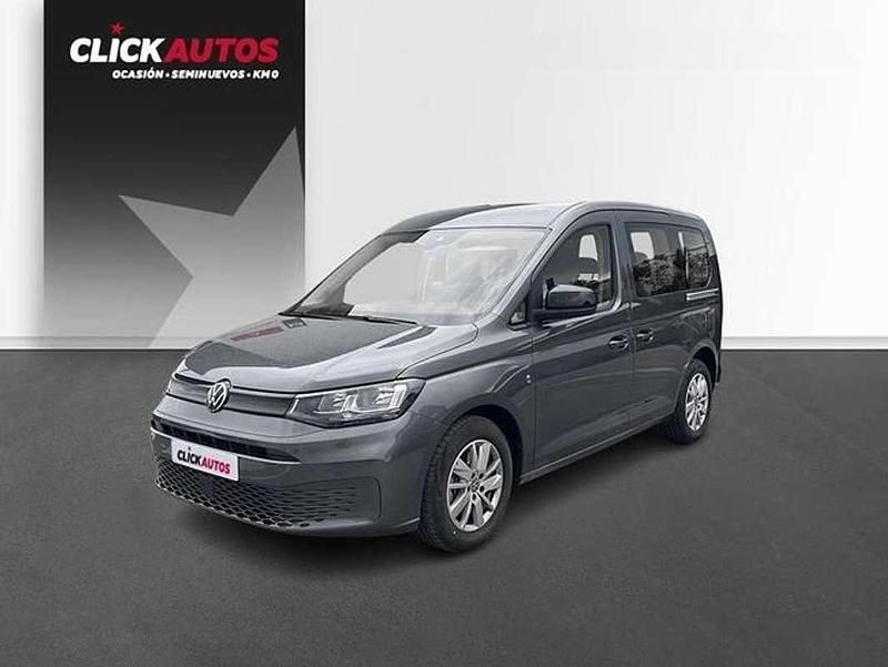 Usado VW Caddy 102 CV (75 kW) 2024 Gris Monovolumen