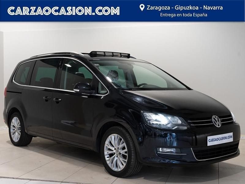 Negro Usado 2011 VW Sharan Sport Monovolumen | 19.995 € (Caro) - Imagen 1/4