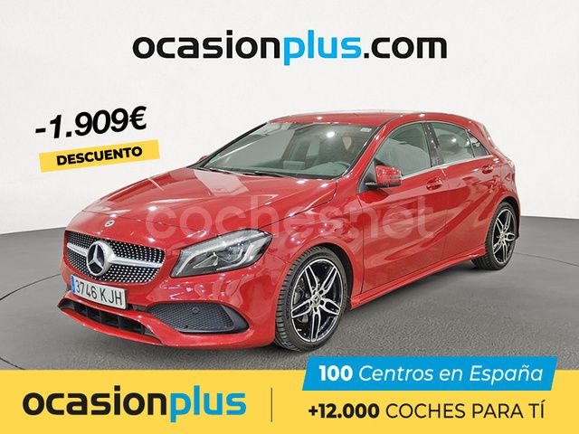 Rojo Usado 2018 Mercedes A180 Berlina | 20.999 € (Caro) - Imagen 1/4