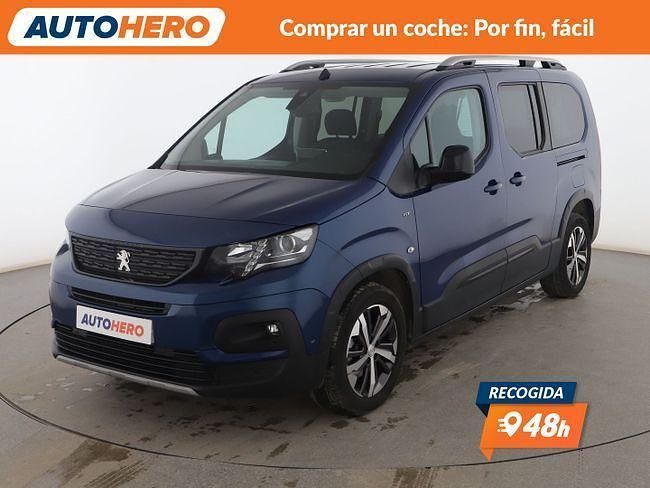 Azul Usado 2022 Peugeot Rifter GT Monovolumen | 22.999 € (Un poco caro) - Imagen 1/3