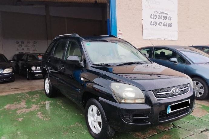 Negro Usado 2008 Kia Sportage SUV | 3999 € - Imagen 1/4