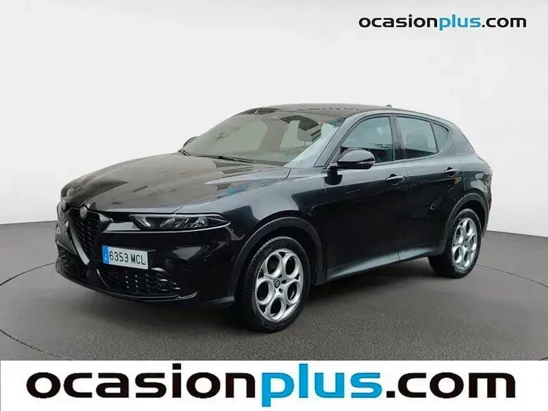 Negro Usado 2022 Alfa Romeo Tonale Sprint SUV | 22.628 € (Precio justo) - Imagen 1/4