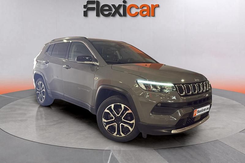 Gris Usado 2021 Jeep Compass Limited SUV | 18.990 € (Precio justo) - Imagen 1/4