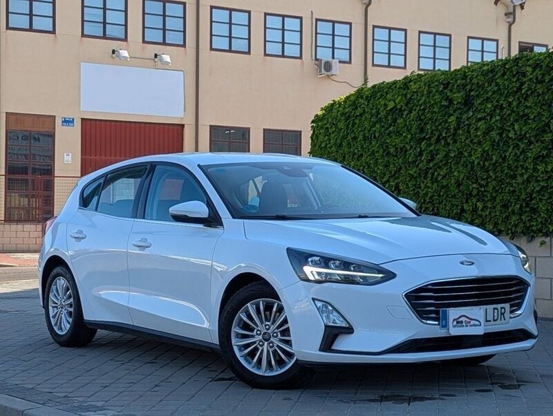 Blanco Usado 2020 Ford Focus Titanium Berlina | 14.950 € (Precio justo) - Imagen 1/4