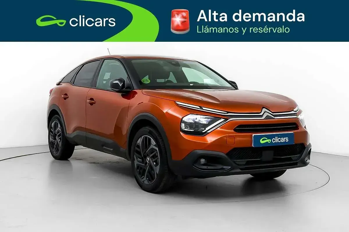Usado Citroën C4 Feel 131 CV (96 kW) 2021 Naranja Utilitario
