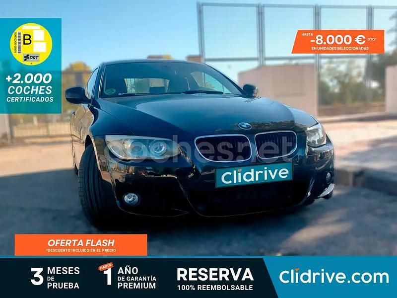 Negro Usado 2011 BMW 320 Cabriolet Descapotable | 13.990 € (Precio justo) - Imagen 1/3