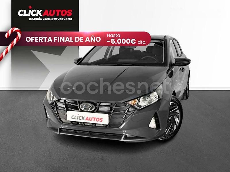 Gris Usado 2024 Hyundai i20 Berlina | 15.250 € (Precio justo) - Imagen 1/4