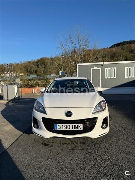 Blanco Usado 2012 Mazda 3 Luxury Berlina | 8000 € (Precio justo) - Imagen 1/4