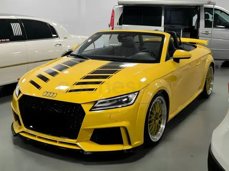 Usado Audi TT Roadster Sport 230 CV (169 kW) 2016 Amarillo Descapotable