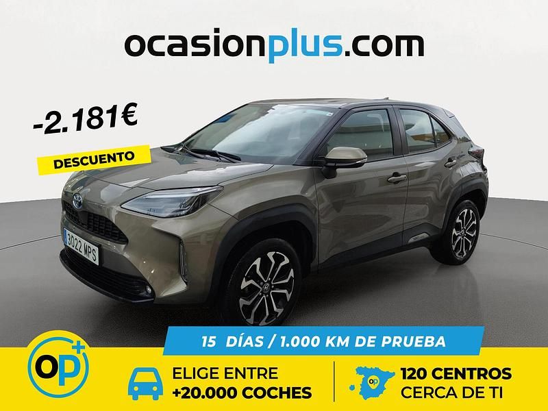 Marrón Usado 2024 Toyota Yaris Hybrid Active Recogida | 24.000 € (Precio justo) - Imagen 1/4