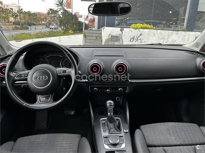 Usado Audi A3 S-Line 150 CV (110 kW) 2014 Negro Berlina