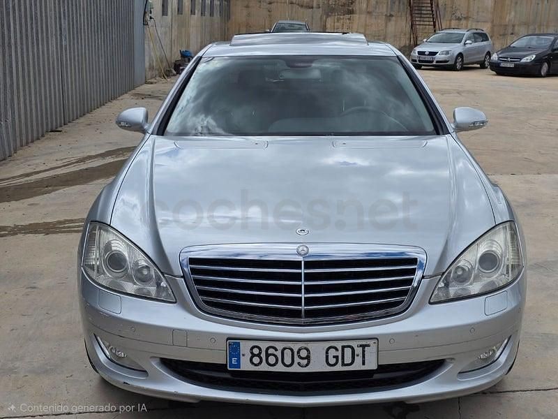 Usado Mercedes S350 272 CV (200 kW) 2009 Gris / plata Berlina