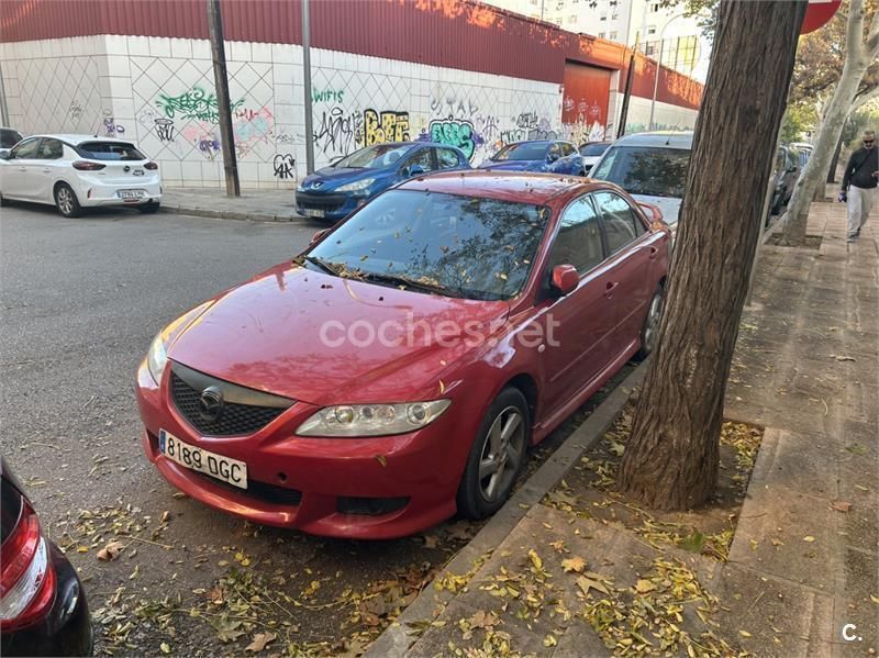 Rojo Usado 2005 Mazda 6 Active Berlina | 3200 € (Precio justo) - Imagen 1/4
