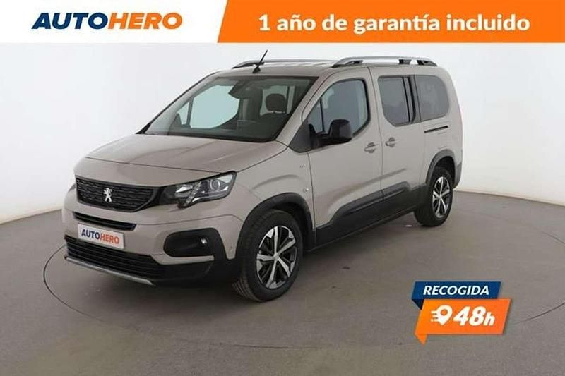 Gris Usado 2021 Peugeot Rifter GT Monovolumen | 21.904 € (Precio justo) - Imagen 1/3