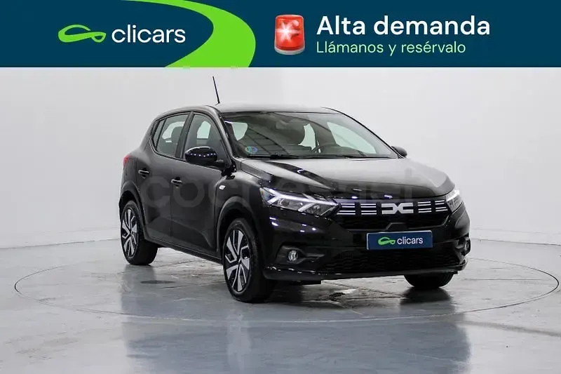 Usado Dacia Sandero Essentiel 101 CV (74 kW) 2024 Negro Berlina