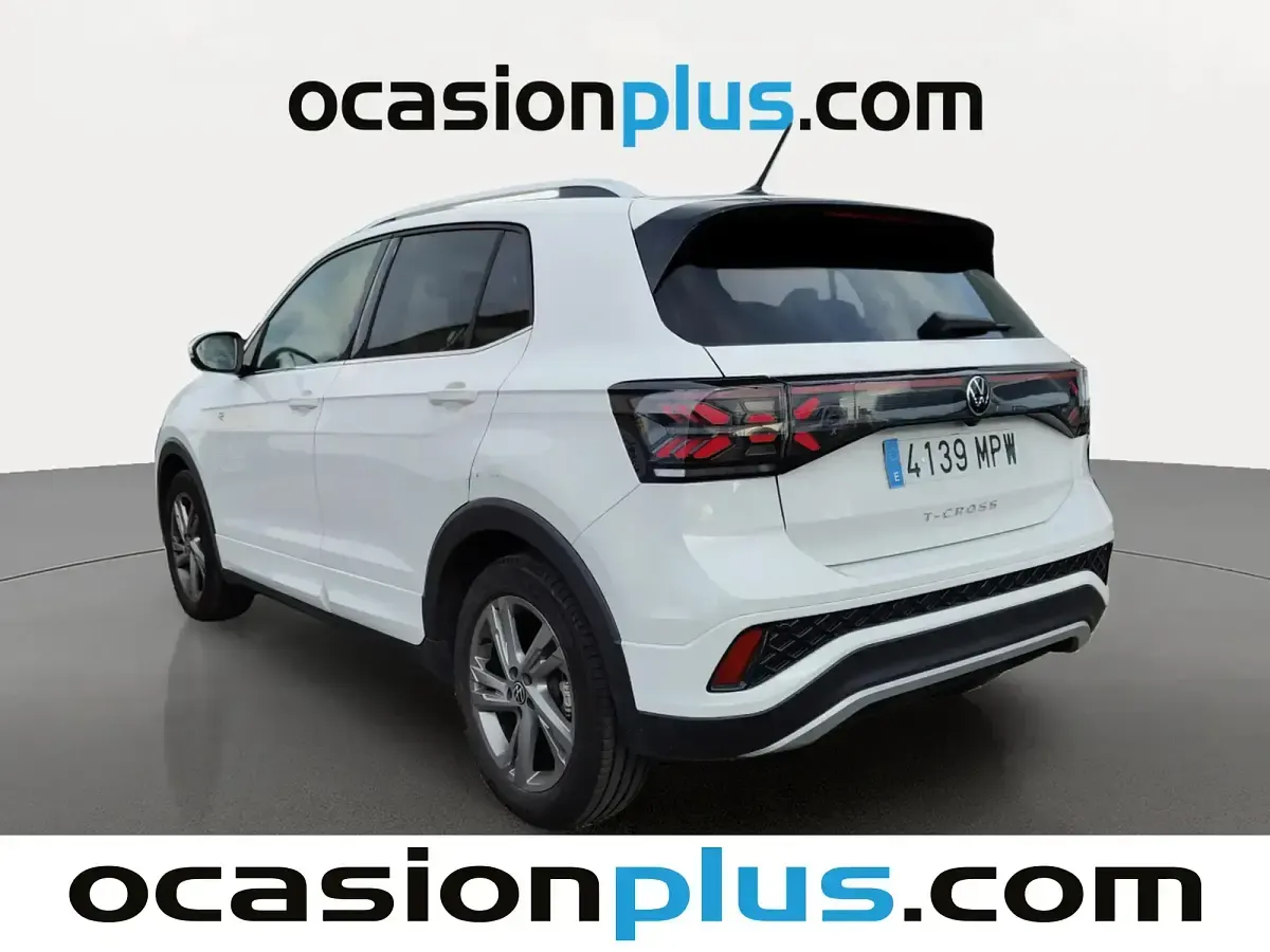 Usado VW T-Cross R-line 116 CV (85 kW) 2024 Blanco SUV