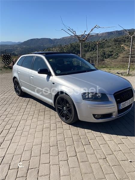 Usado Audi A3 Ambition 200 CV (147 kW) 2005 Gris / plata Utilitario