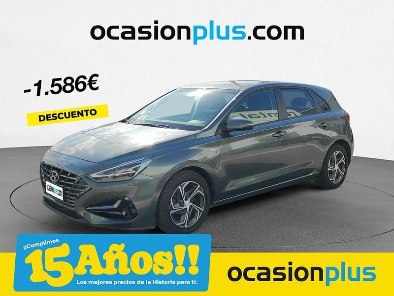 Gris Usado 2022 Hyundai i30 | 17.450 € (Precio justo) - Imagen 1/4