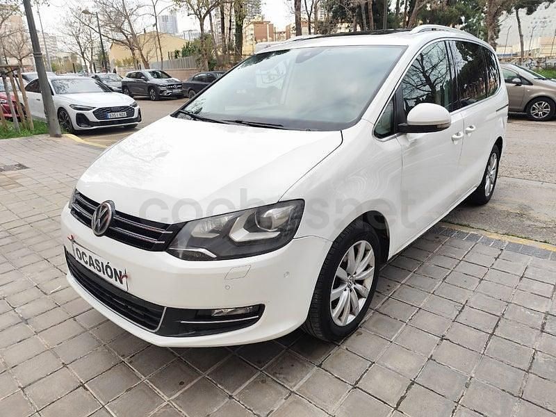 Usado VW Sharan Sportline 184 CV (135 kW) 2018 Blanco Monovolumen