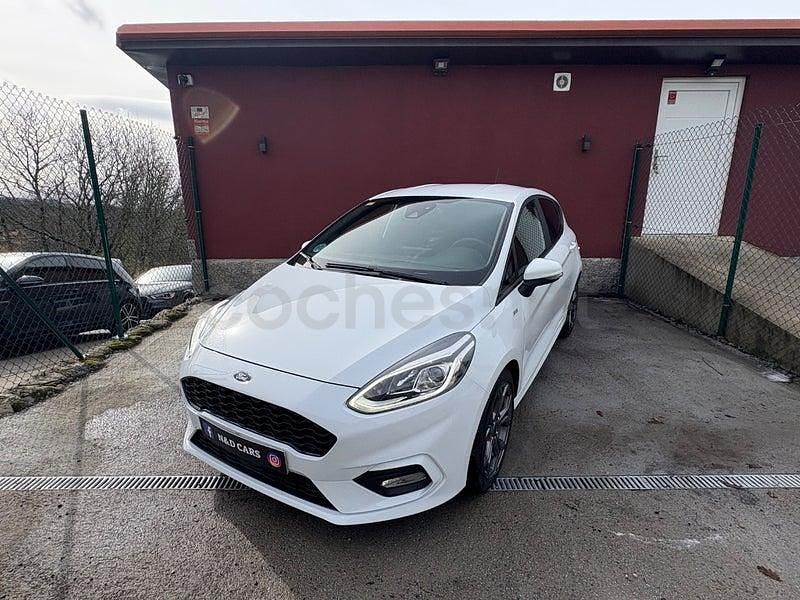 Usado Ford Fiesta ST-Line 85 CV (62 kW) 2018 Blanco Utilitario