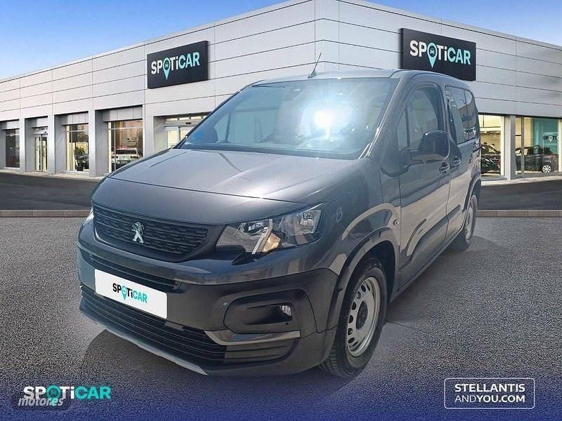 Gris Usado 2024 Peugeot e-Rifter Active Monovolumen | 27.990 € (Precio justo) - Imagen 1/4