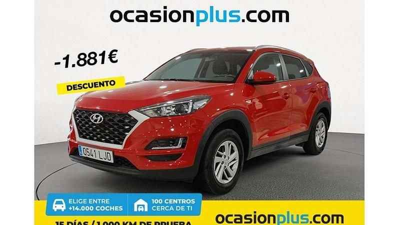 Rojo Usado 2020 Hyundai Tucson SUV | 18.819 € (Precio justo) - Imagen 1/3