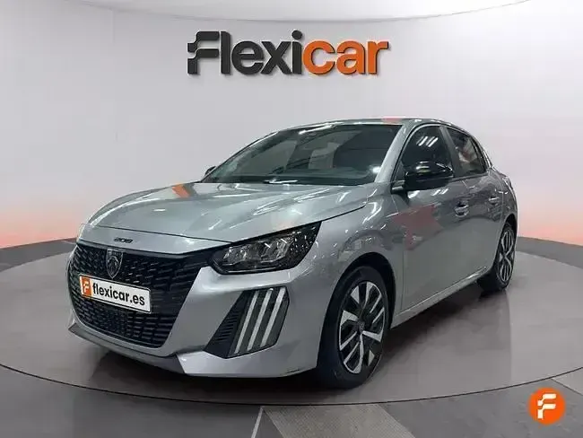 Usado Peugeot 208 Active 100 CV (73 kW) 2024 Gris / plata Utilitario
