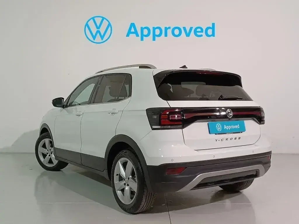 Usado VW T-Cross Sportline 110 CV (80 kW) 2021 Blanco SUV