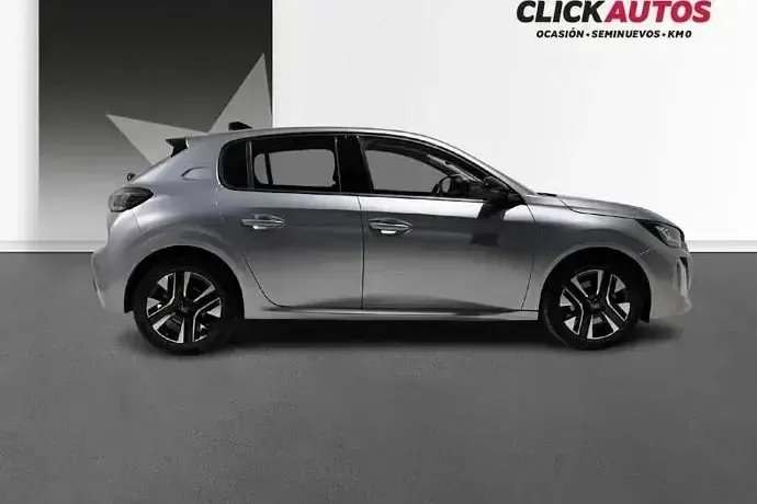 Usado Peugeot 208 Allure 100 CV (73 kW) 2025 Negro Utilitario