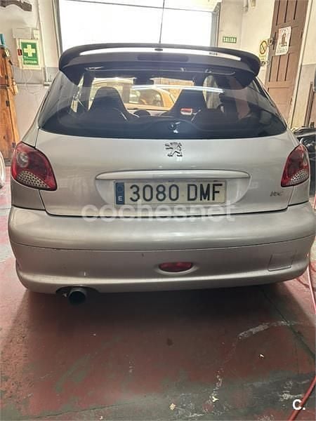 Gris / plata Usado 2005 Peugeot 206 RC Berlina | 10.000 € - Imagen 1/1