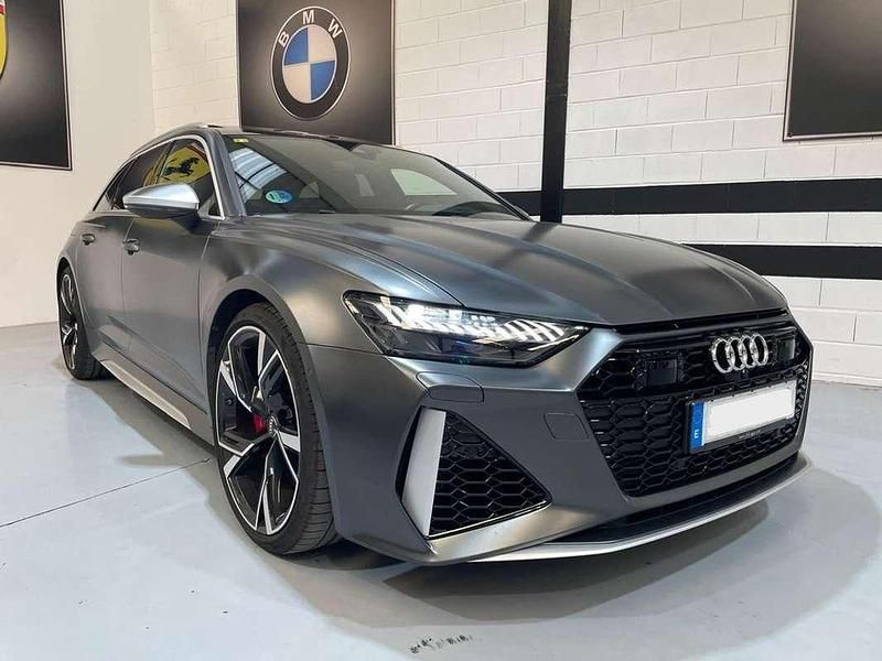 Usado Audi RS6 Exclusive 600 CV (441 kW) 2020 Gris Familiar