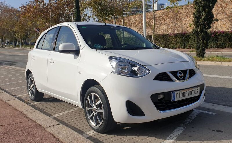 Blanco Usado 2014 Nissan Micra Acenta Utilitario | 6600 € (Precio justo) - Imagen 1/4