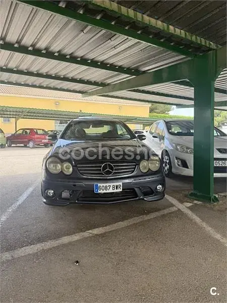 Usado Mercedes CLK320 Elegance 218 CV (160 kW) 2002 Azul Coupe